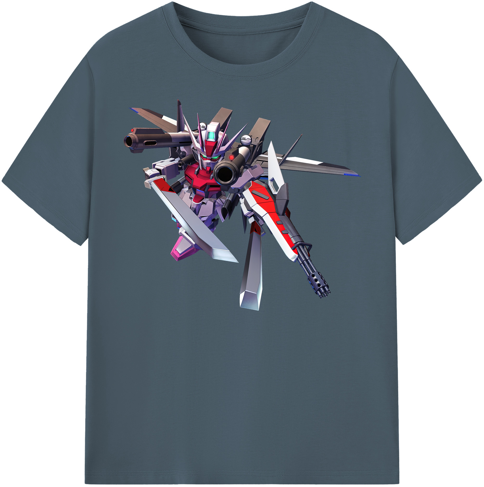 （画像用） 機動戦士ガンダム Mobile Suit Gundam 綿100％半袖Tシャツ（フロントプリント）
